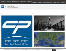 Tablet Screenshot of cp-studio-engineering.it